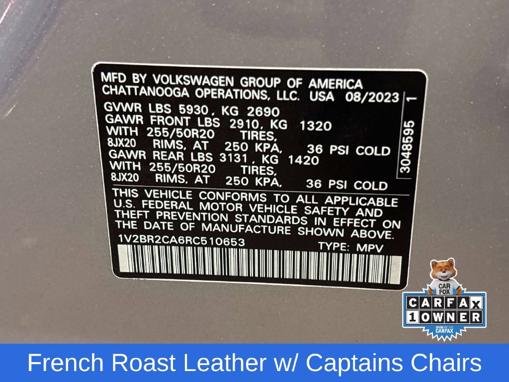 Certified 2024 Volkswagen Atlas SEL AWD/4WD image 32