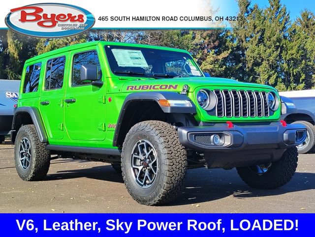 New 2026 Jeep Wrangler Unlimited Rubicon w/ Safety Group