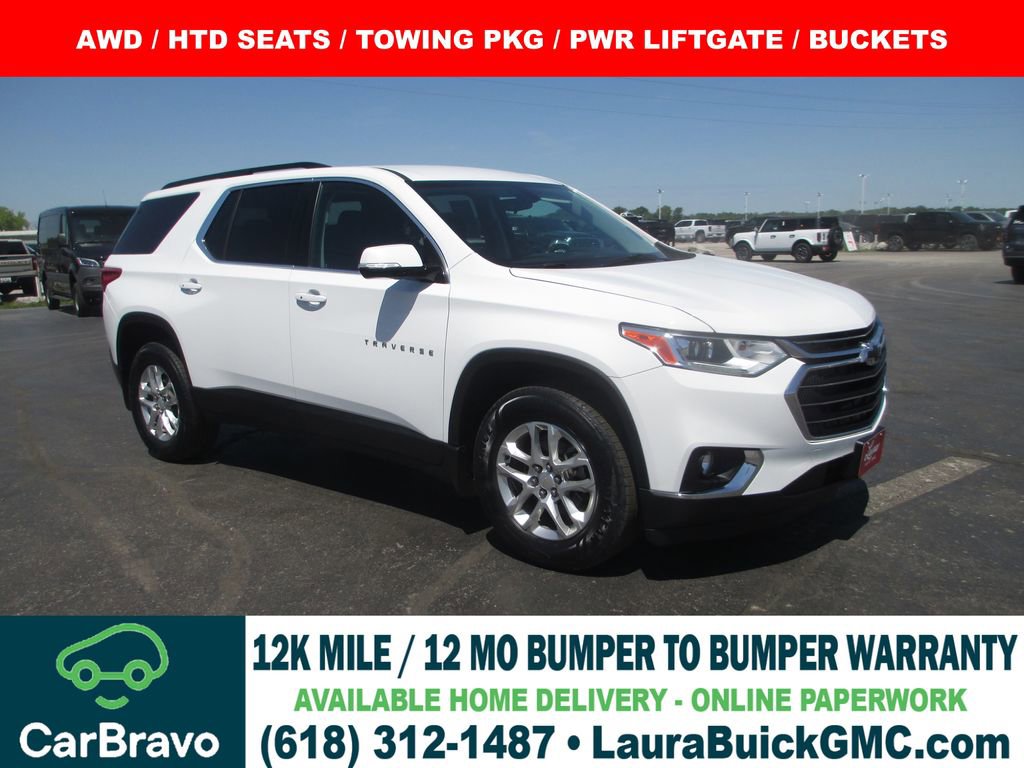 Used 2020 Chevrolet Traverse LT AWD/4WD image 1