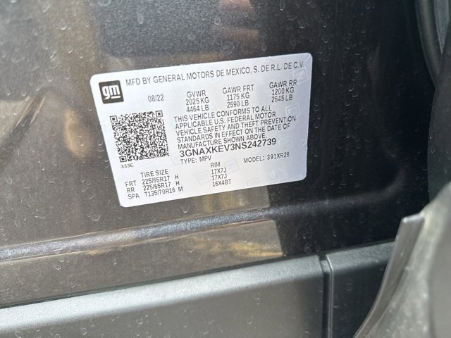 Used 2022 Chevrolet Equinox LT image 24