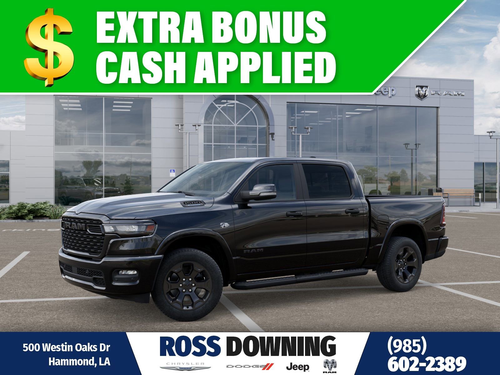 New 2026 RAM 1500 4x4 Crew Cab