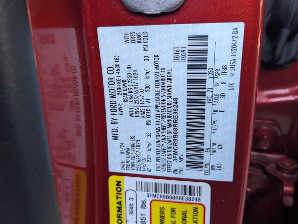 Used 2024 Ford Bronco Sport Big Bend image 33