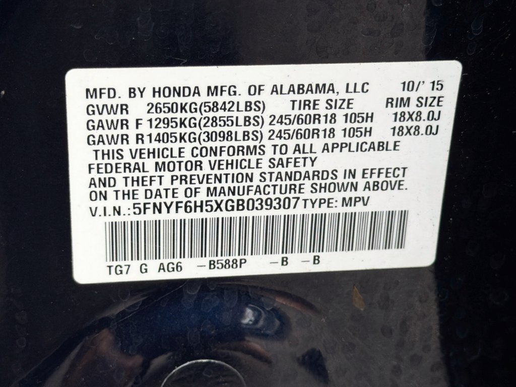 Used 2016 Honda Pilot EX-L image 38