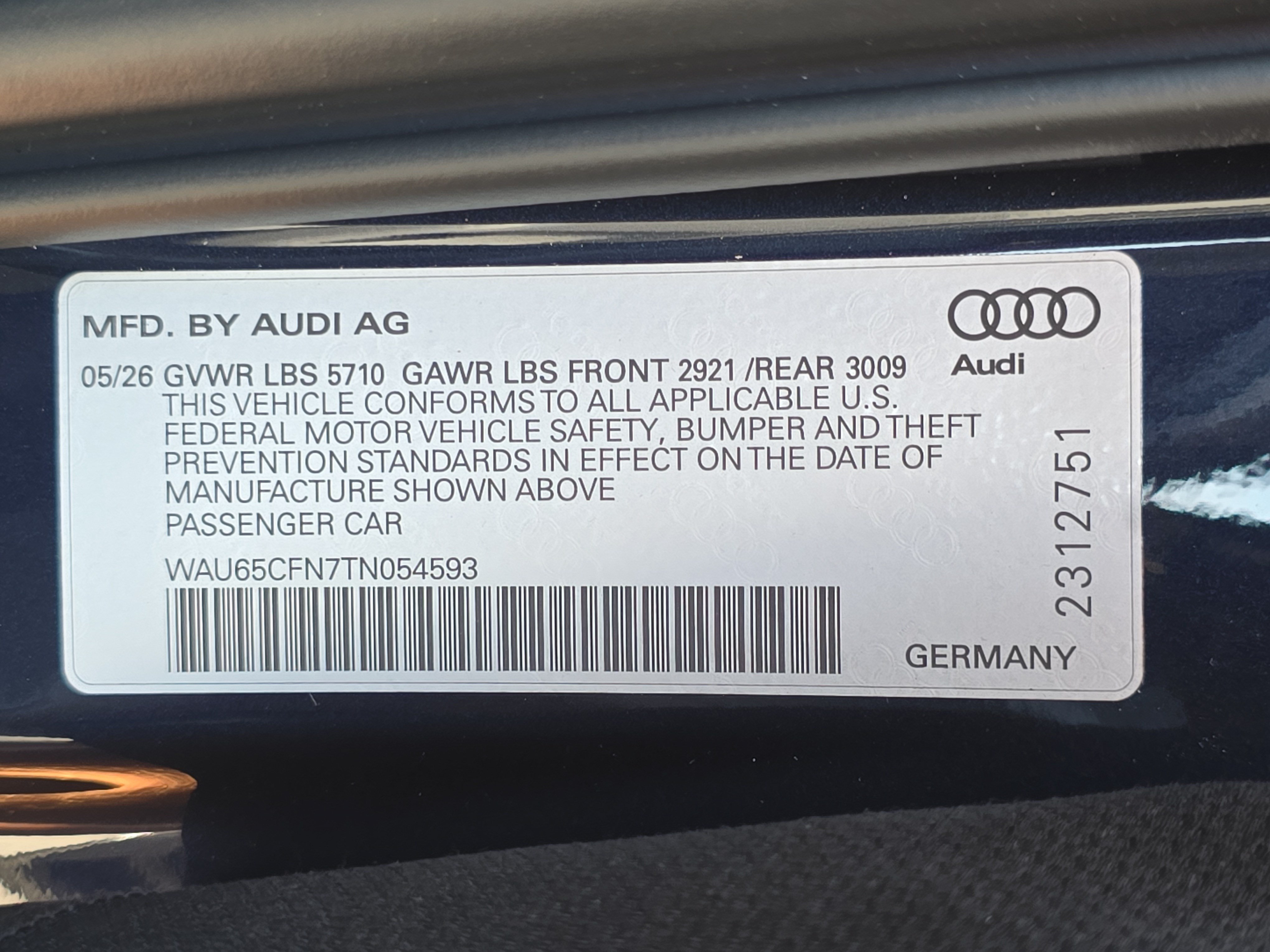 New 2026 Audi A6 Prestige AWD/4WD image 35