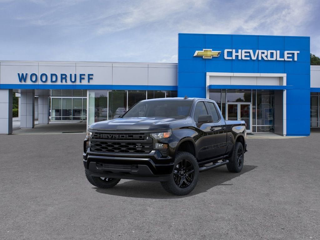 New 2026 Chevrolet Silverado 1500 Custom w/ Turbomax Blackout Package AWD/4WD image 8