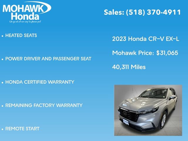Certified 2023 Honda CR-V EX-L image 16