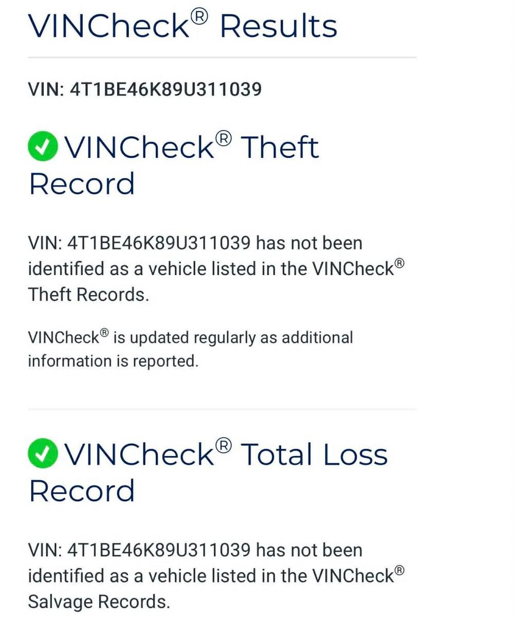 Used 2009 Toyota Camry LE image 3