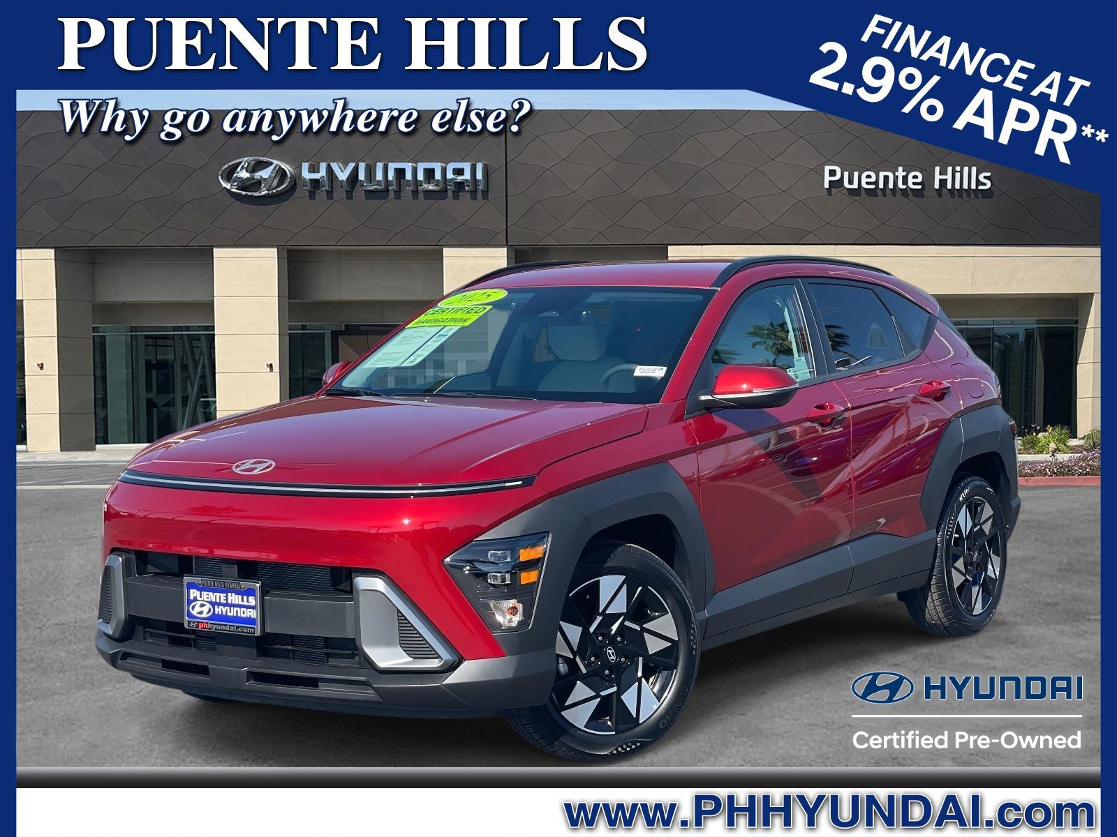 Certified 2025 Hyundai Kona SEL