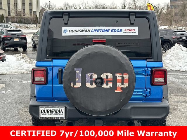 Used 2021 Jeep Wrangler Sport image 3