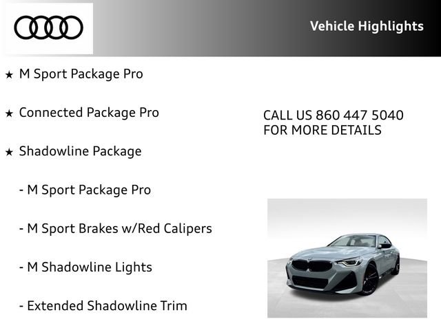 Used 2023 BMW M240i xDrive Coupe w/ Premium Package AWD/4WD image 15
