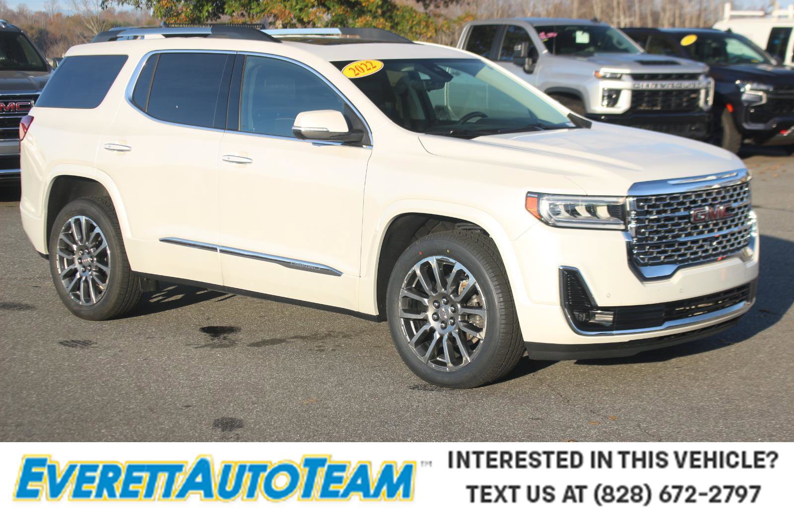 Used 2022 GMC Acadia Denali w/ Denali Ultimate Package
