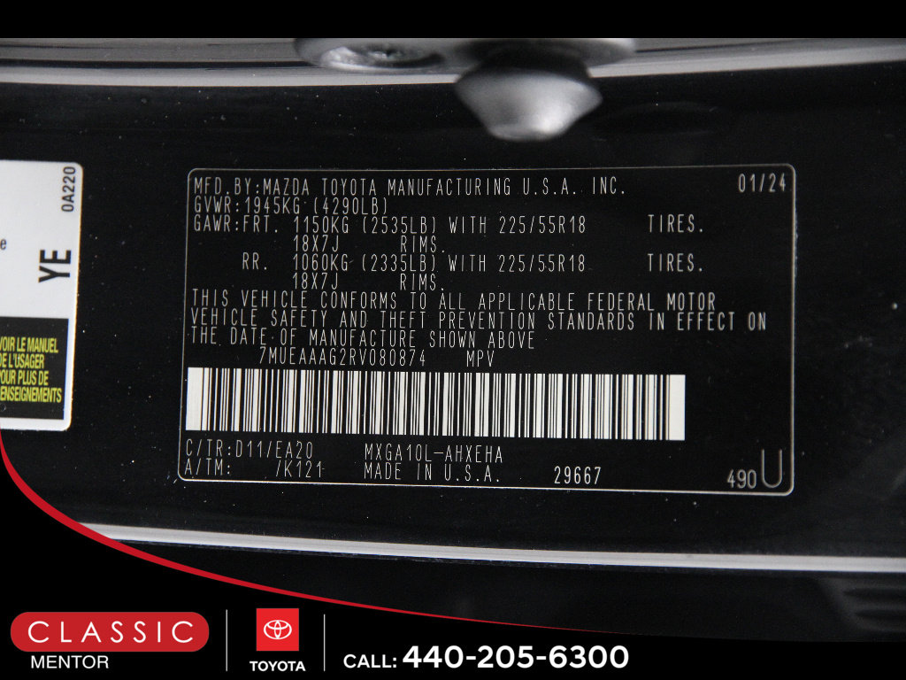 Certified 2024 Toyota Corolla Cross XLE FWD image 22