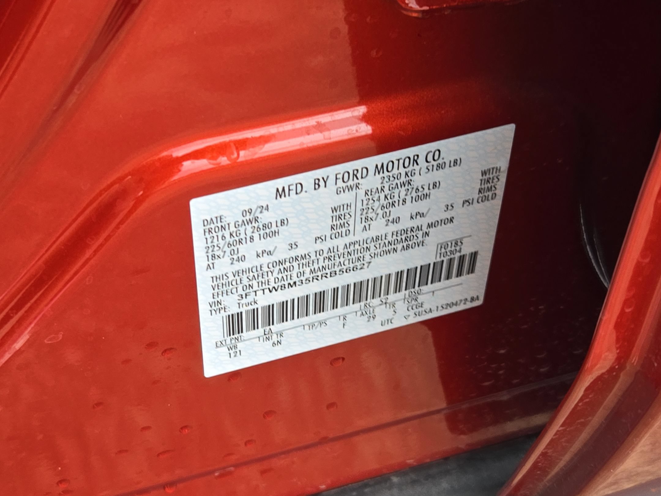 Used 2024 Ford Maverick Lariat FWD image 63