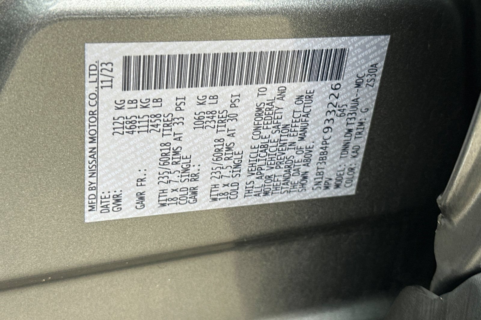 Used 2023 Nissan Rogue SV AWD/4WD image 35