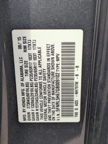 Used 2016 Honda Odyssey EX-L image 16