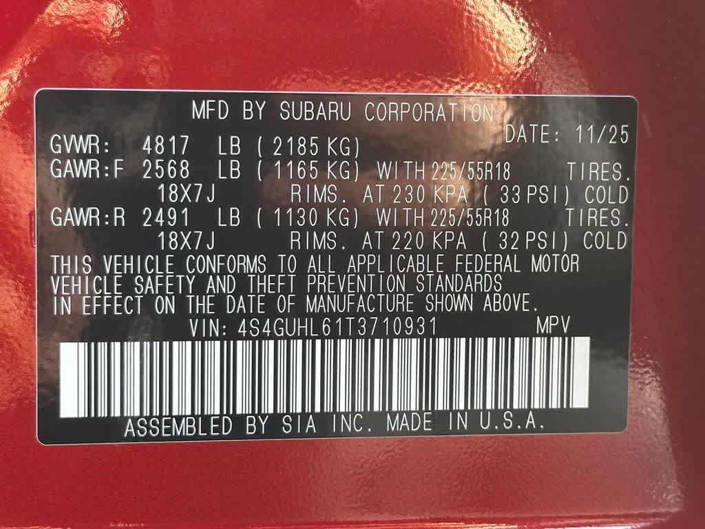 New 2026 Subaru Crosstrek 2.5i Limited image 21