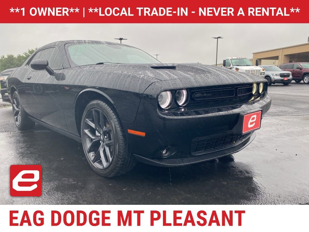 Used 2022 Dodge Challenger SXT w/ Blacktop Package RWD image 1