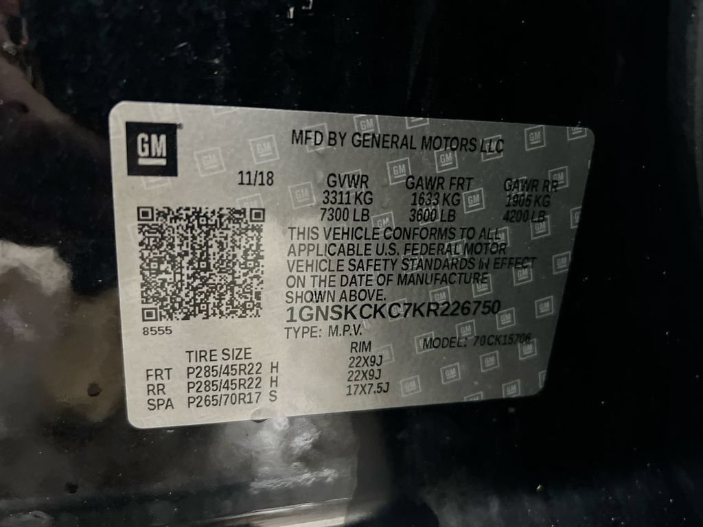 Used 2019 Chevrolet Tahoe Premier AWD/4WD image 30