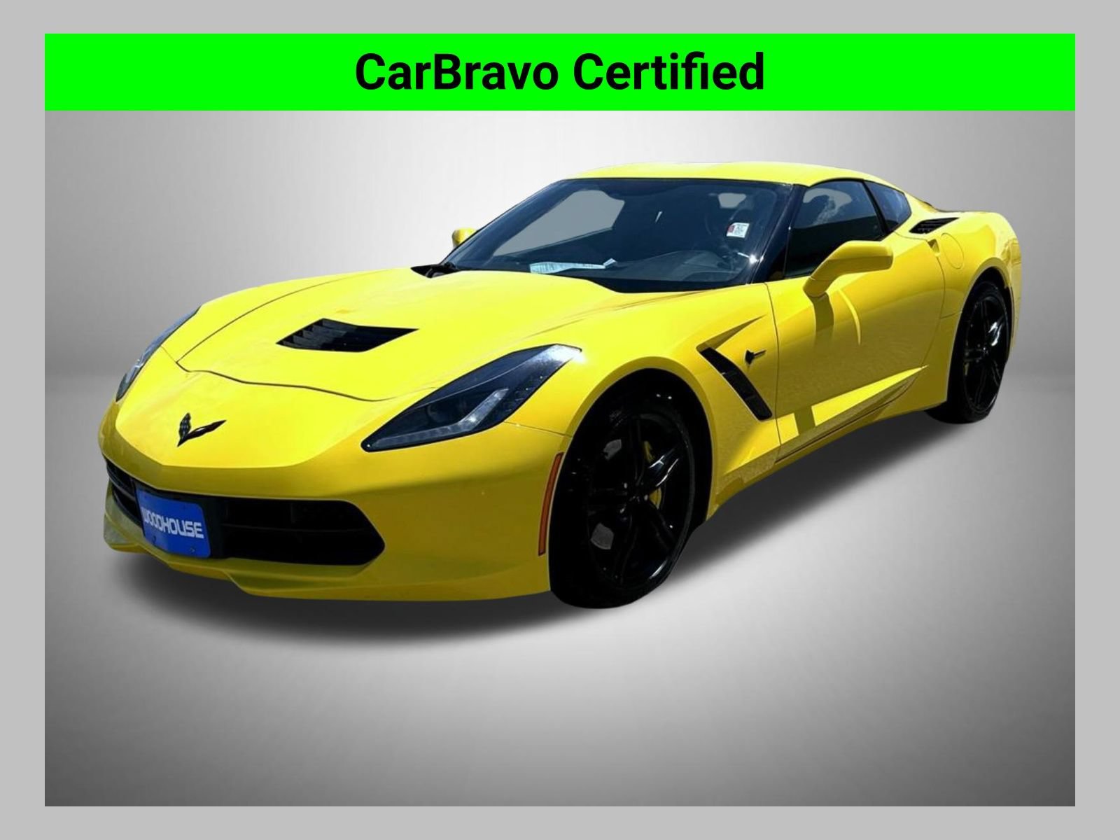 Certified 2016 Chevrolet Corvette Stingray Coupe w/ Carbon Flash Badge Package RWD image 1