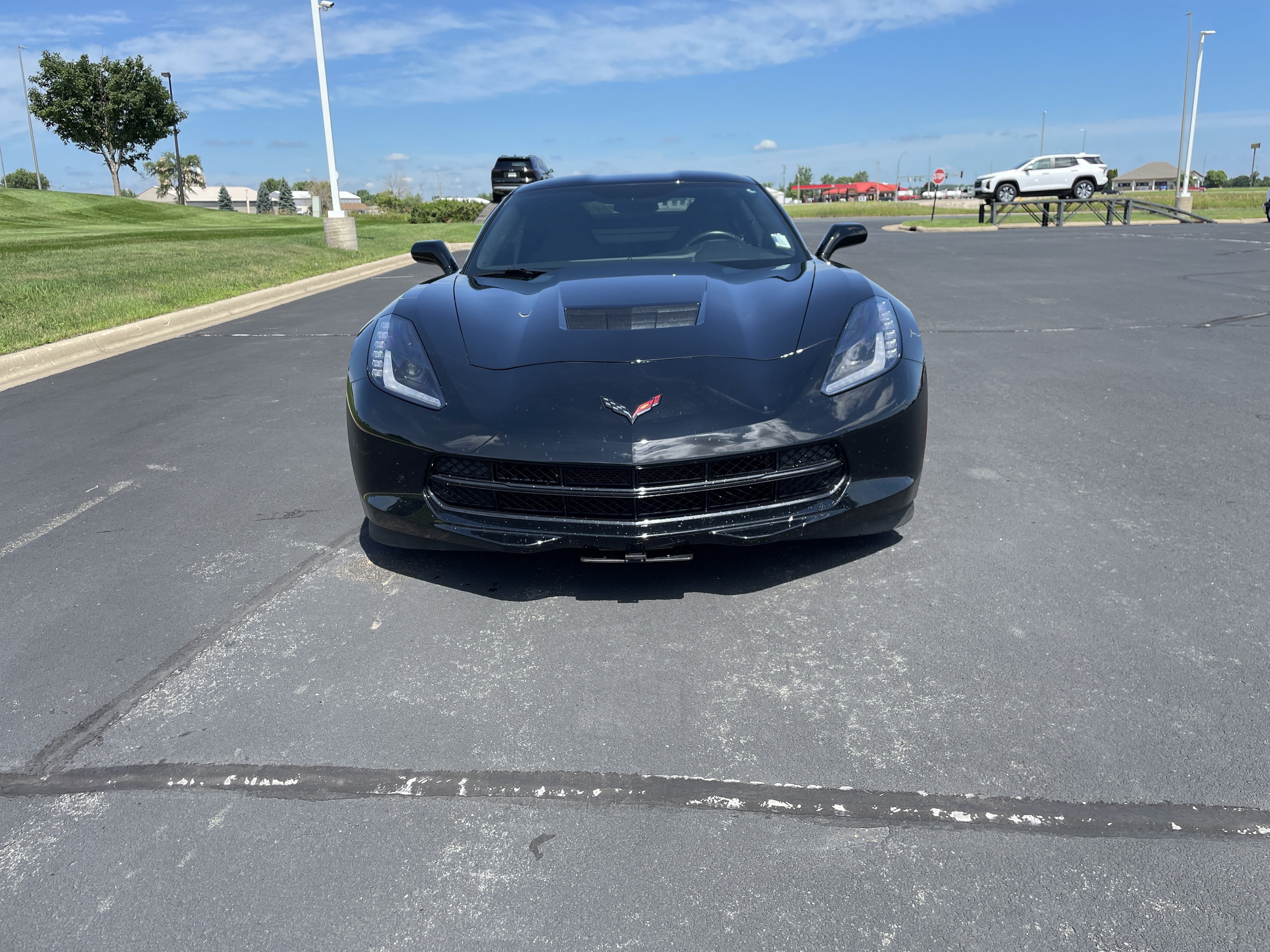 Used 2016 Chevrolet Corvette Stingray Coupe w/ Carbon Flash Badge Package RWD image 8