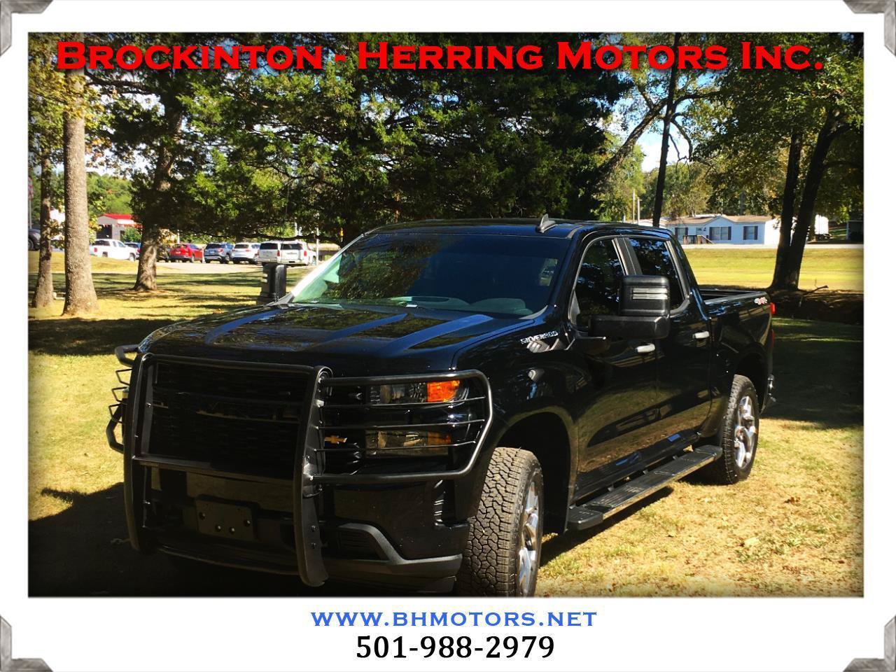 Used 2019 Chevrolet Silverado 1500 Custom w/ Custom Max Trailering Package AWD/4WD image 1