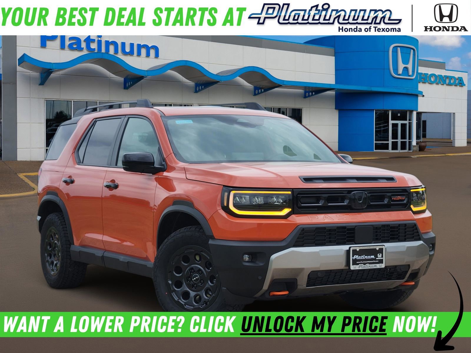 New 2026 Honda Passport TrailSport