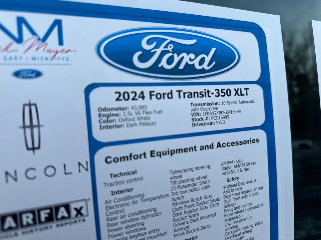 Used 2024 Ford Transit 350 XLT image 26