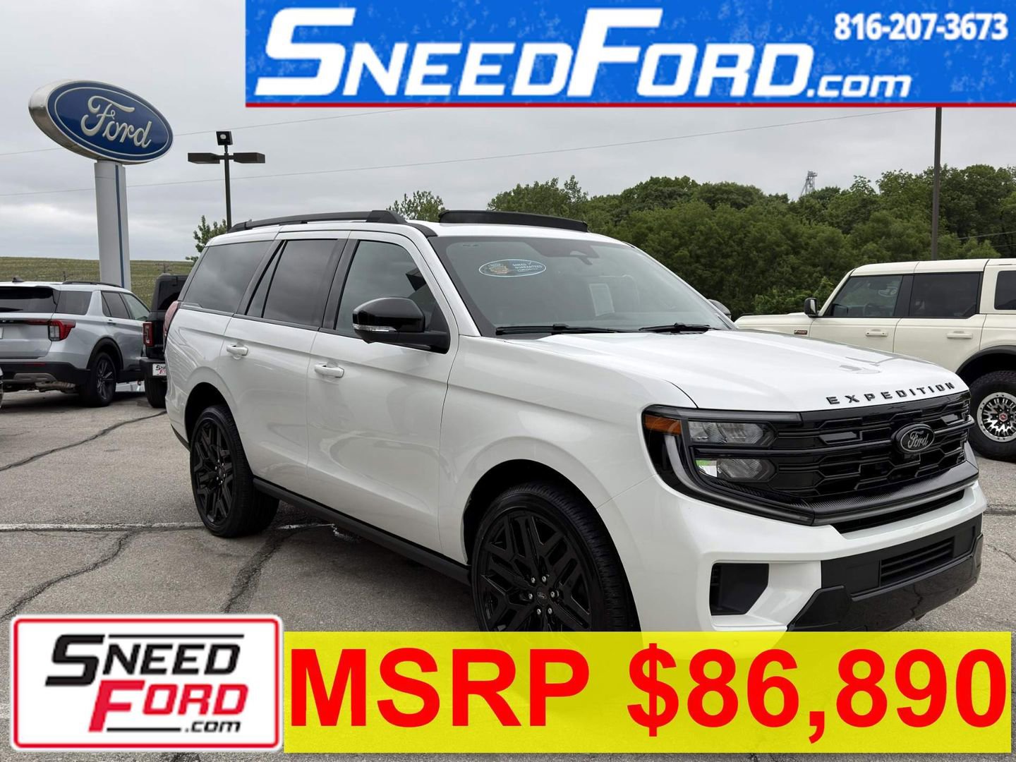 New 2026 Ford Expedition Platinum w/ Stealth Performance Package