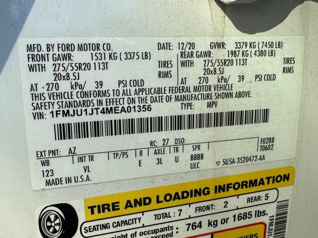 Certified 2021 Ford Expedition XLT AWD/4WD image 9