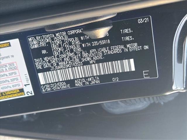 Used 2021 Lexus NX 300 F Sport w/ F Sport Premium Package FWD image 14