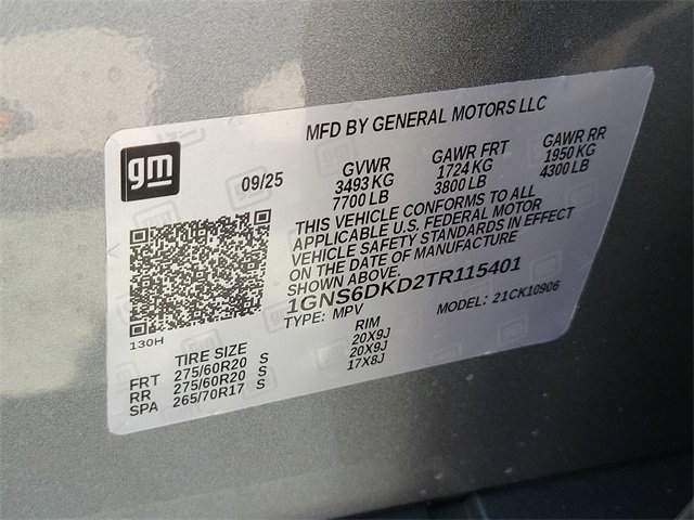 New 2026 Chevrolet Suburban Z71 image 35