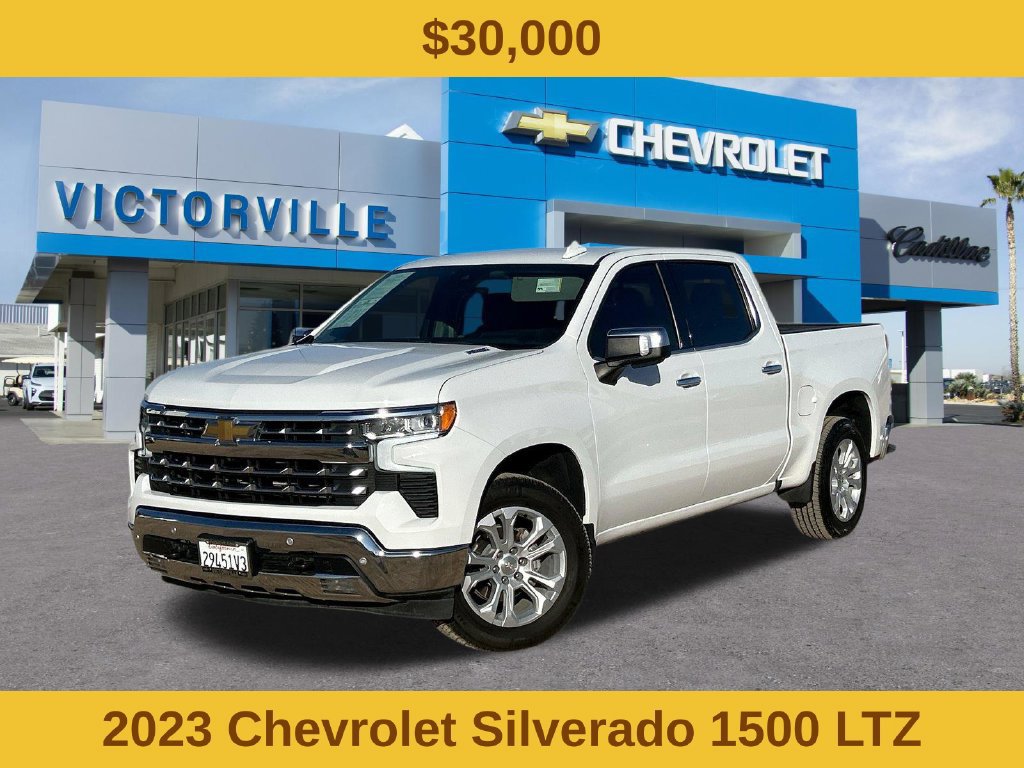 Certified 2023 Chevrolet Silverado 1500 LTZ w/ Technology Package AWD/4WD image 2
