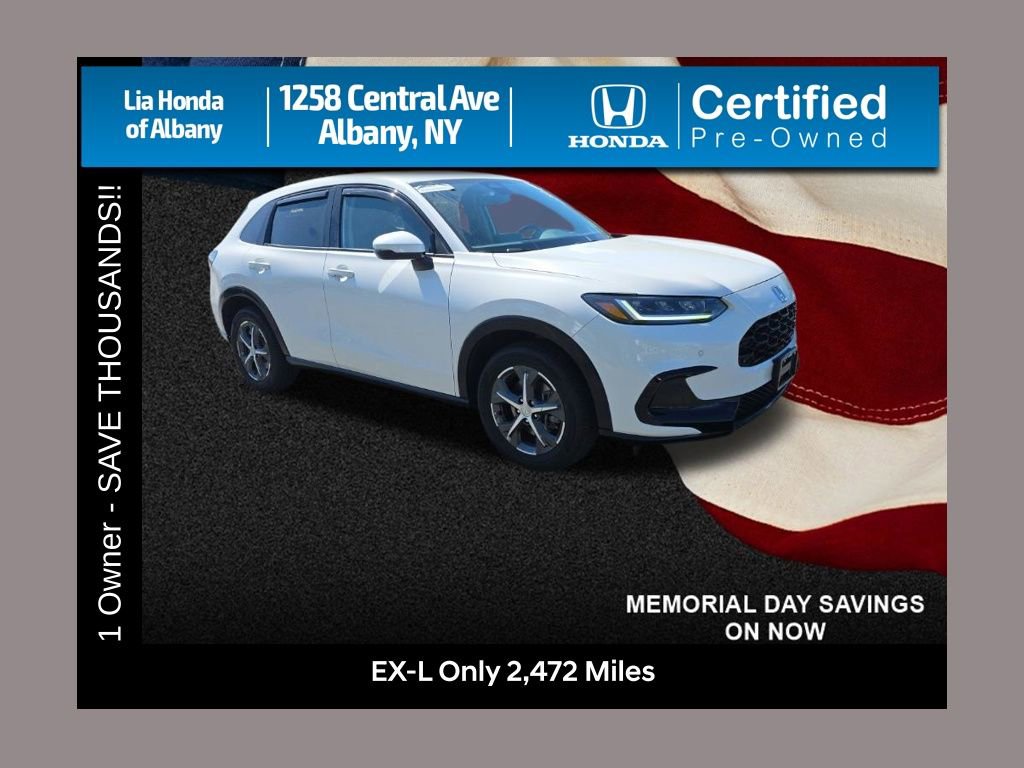 Certified 2025 Honda HR-V EX-L