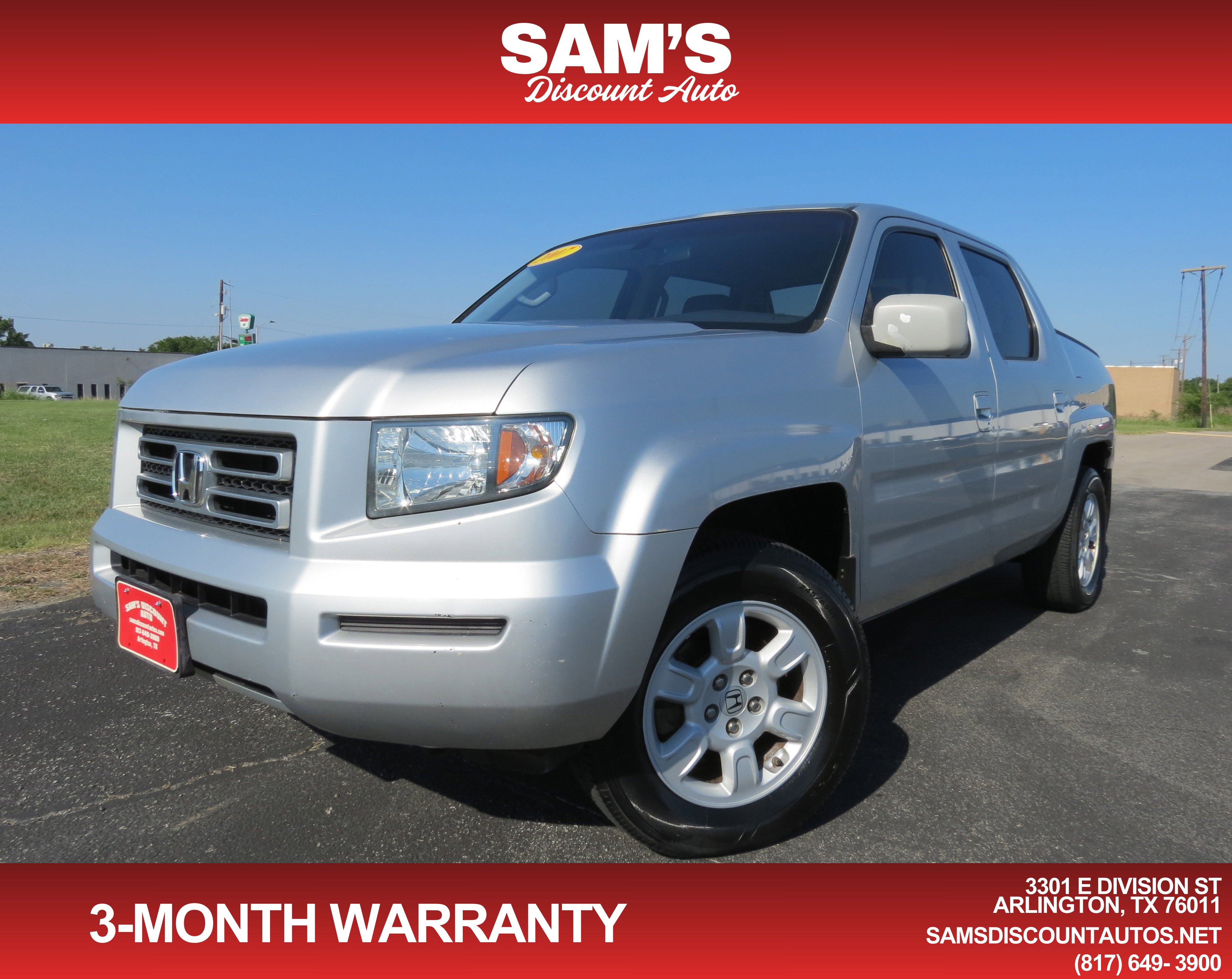 Used 2007 Honda Ridgeline RTS