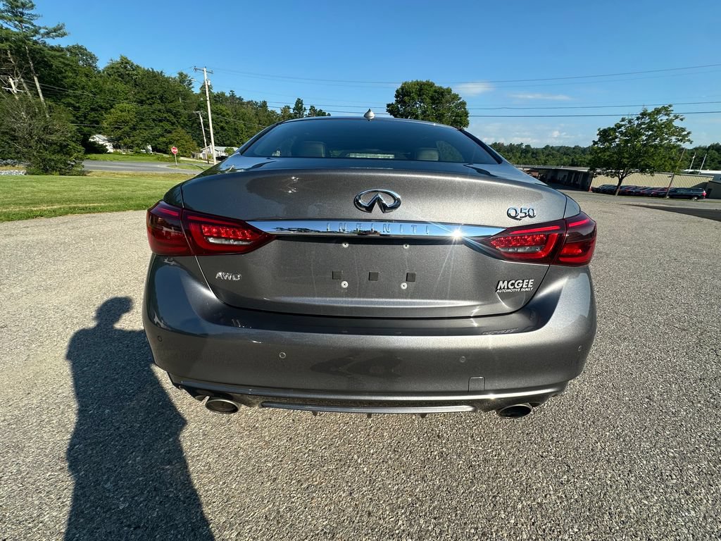 Used 2021 INFINITI Q50 Sensory w/ Cargo Package AWD/4WD image 4