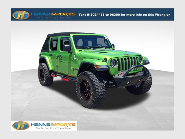Used 2019 Jeep Wrangler Unlimited Rubicon AWD/4WD image 1