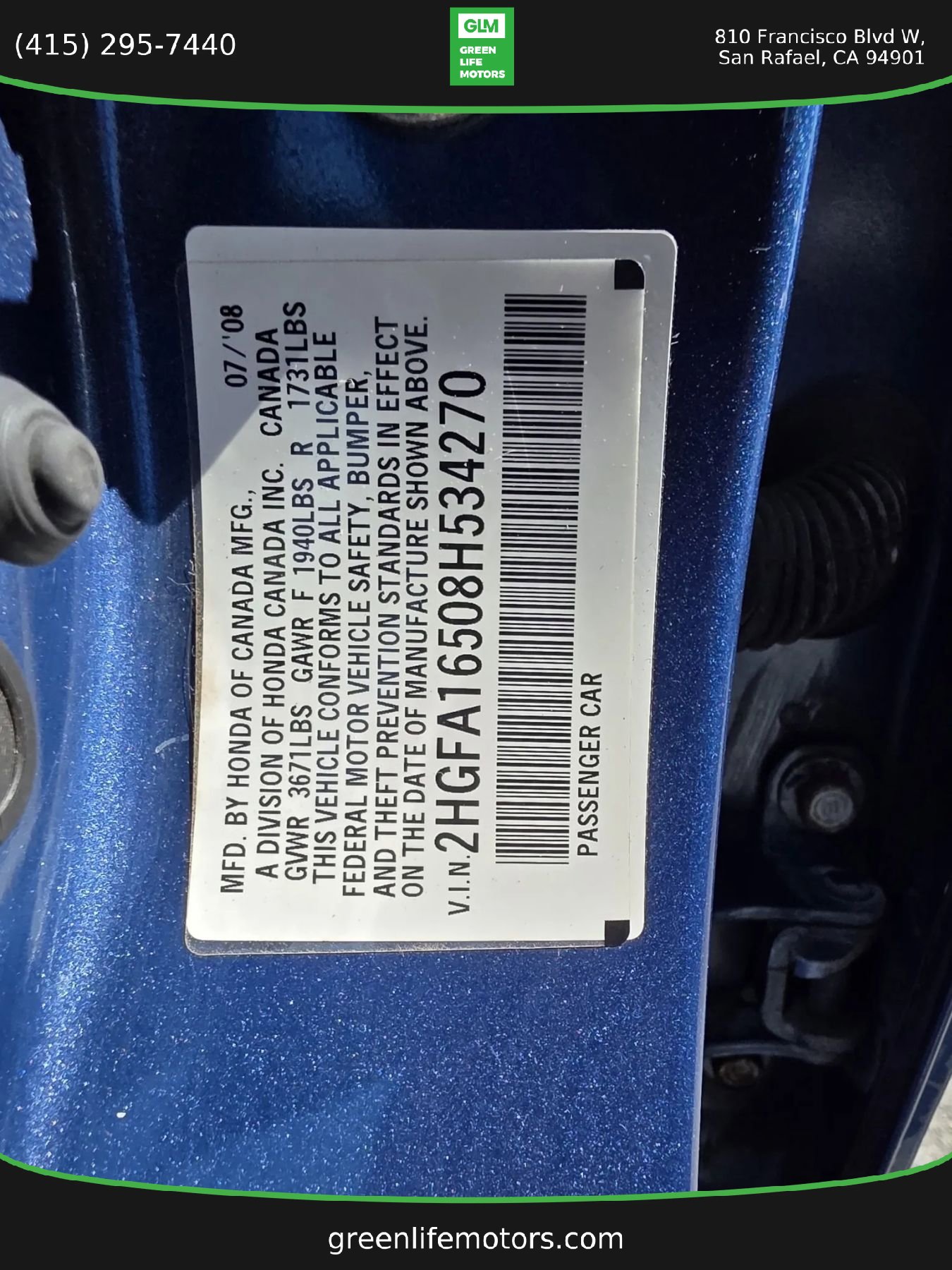Used 2008 Honda Civic LX image 23