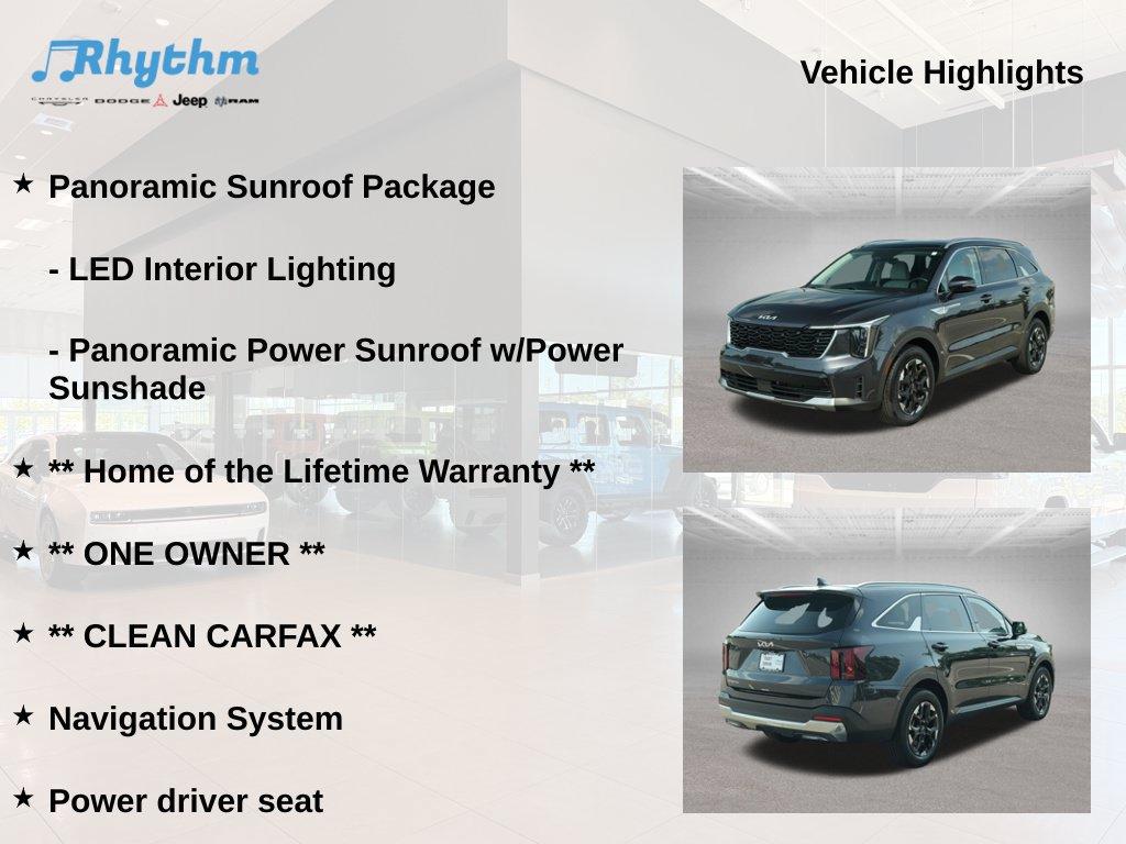 Used 2025 Kia Sorento S w/ Panoramic Sunroof Package FWD image 6