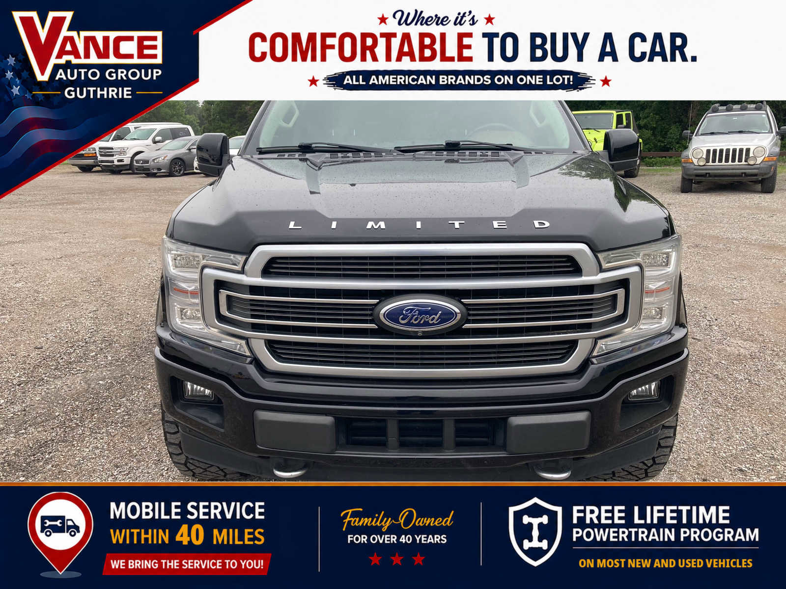 Used 2019 Ford F150 Limited w/ Trailer Tow Package AWD/4WD image 10