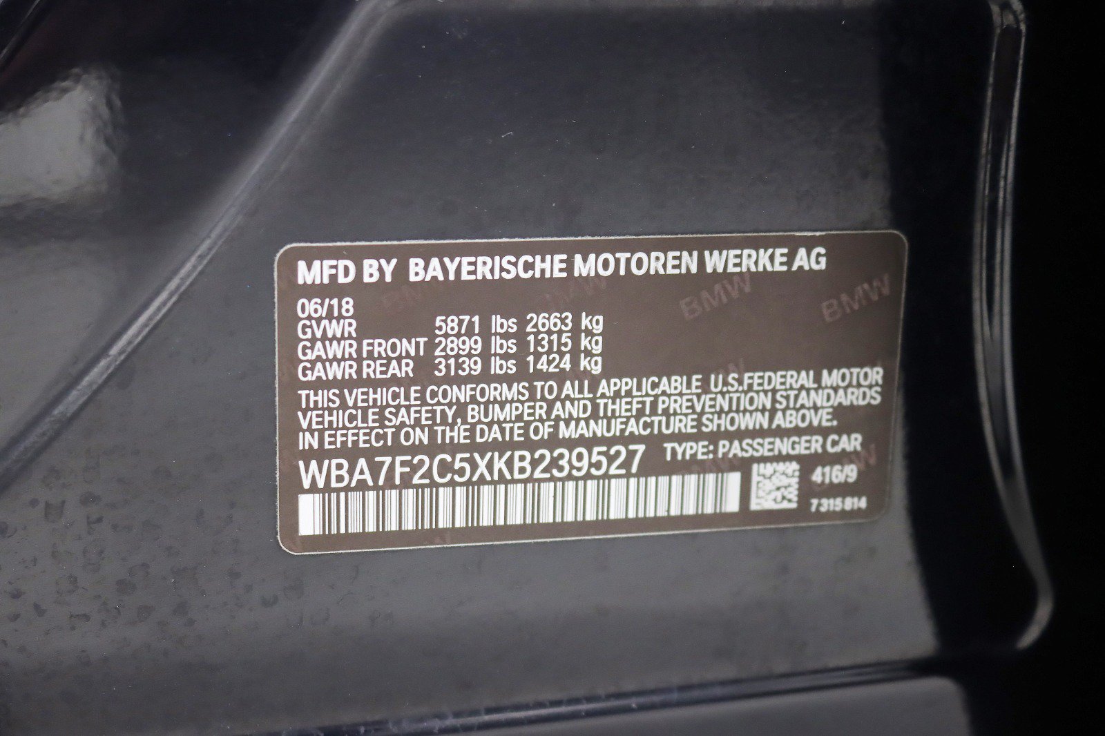 Used 2019 BMW 750i xDrive w/ M Sport Package AWD/4WD image 39