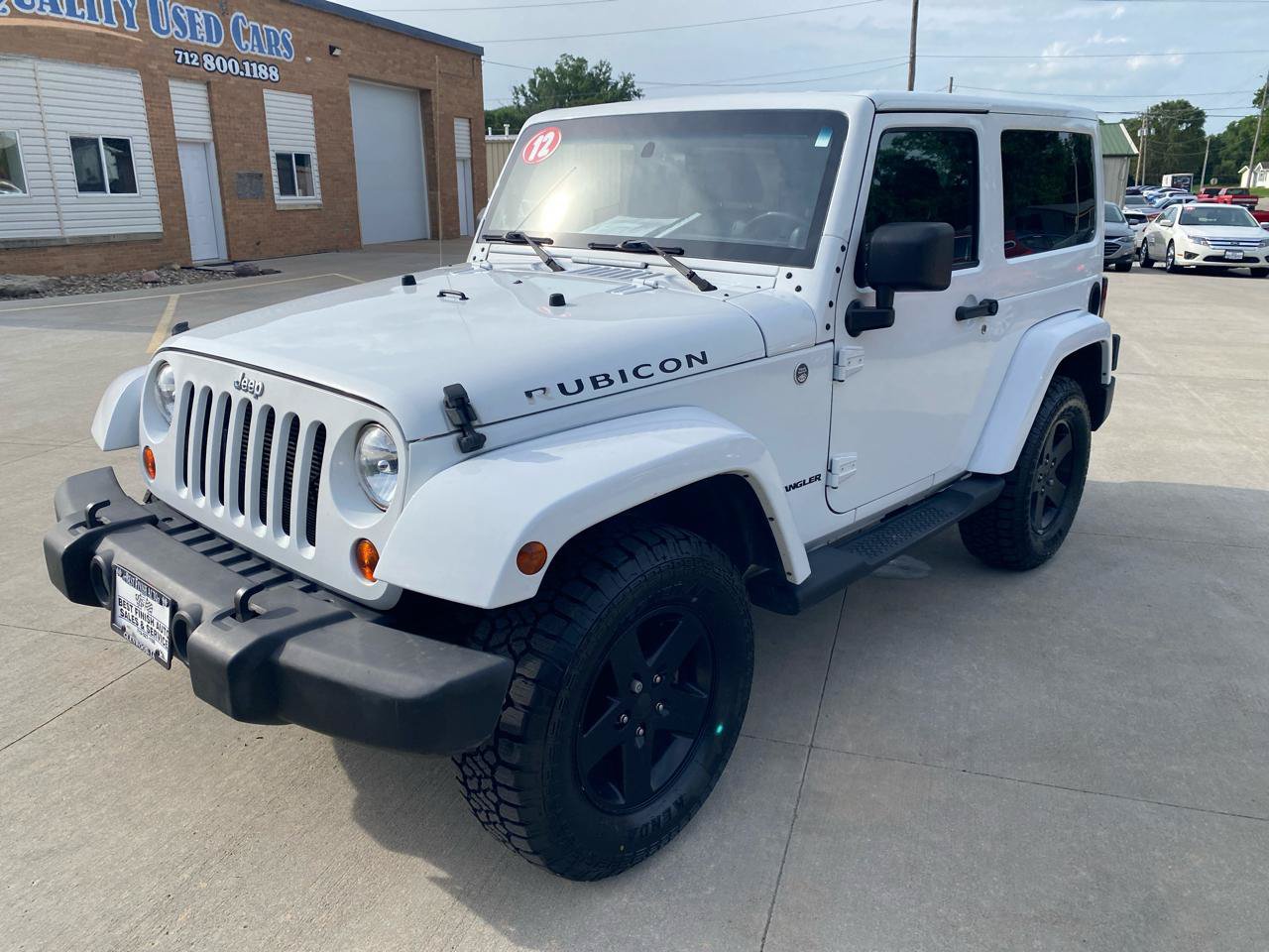 Used 2012 Jeep Wrangler Rubicon w/ Dual Top Group AWD/4WD image 2