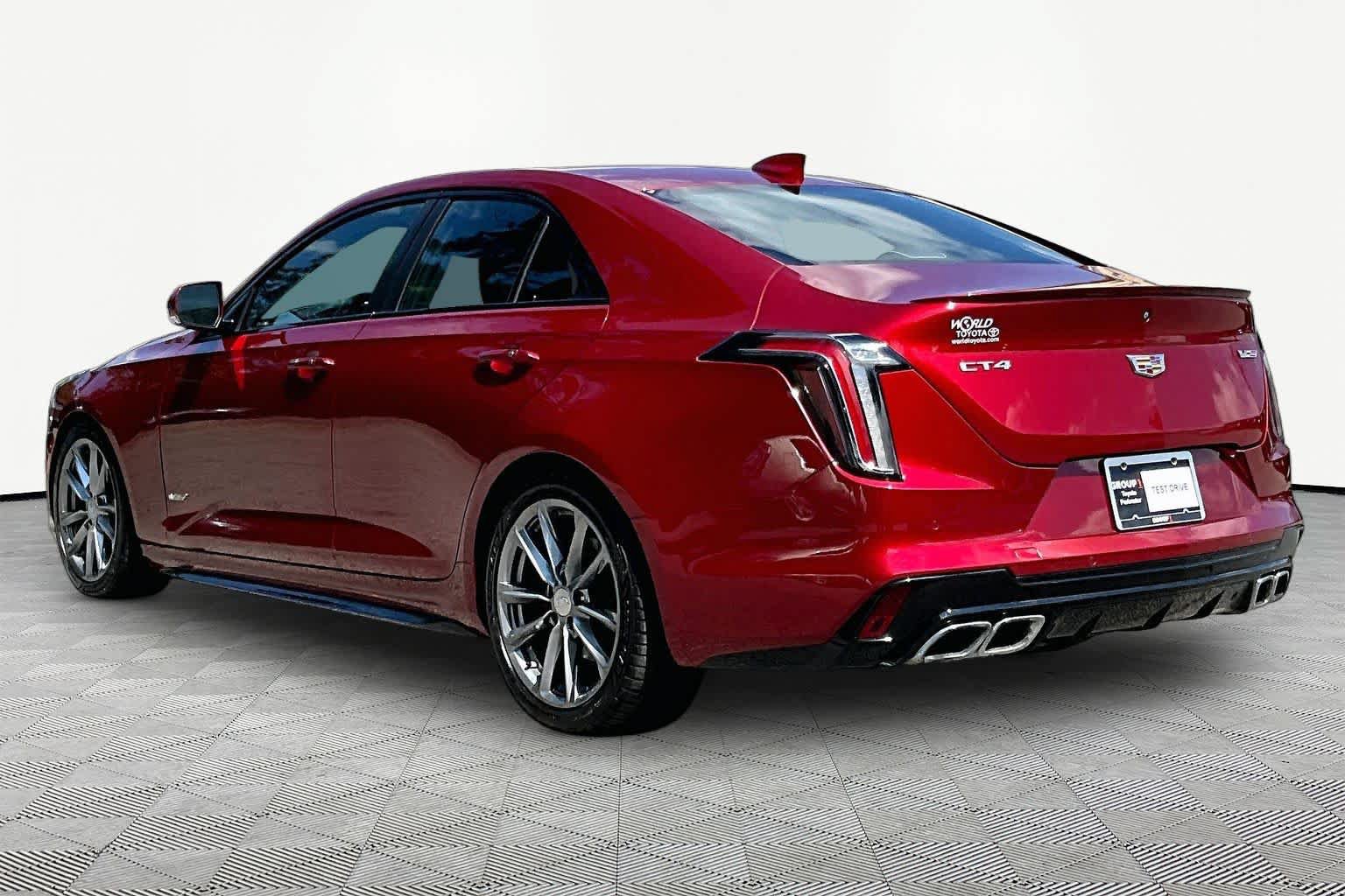 Used 2022 Cadillac CT4 V w/ Technology Package RWD image 23