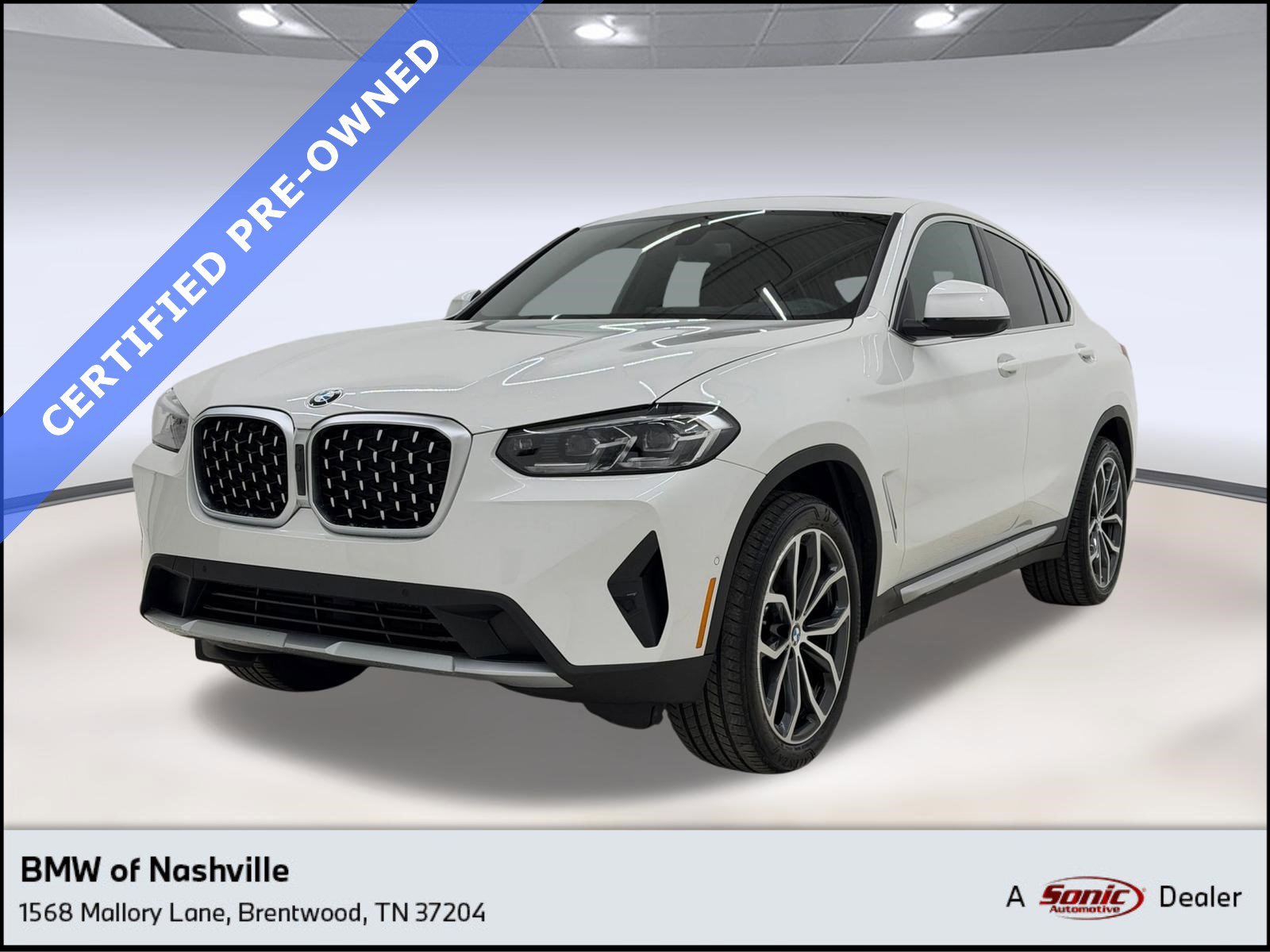 Certified 2025 BMW X4 xDrive30i w/ Premium Package image 1