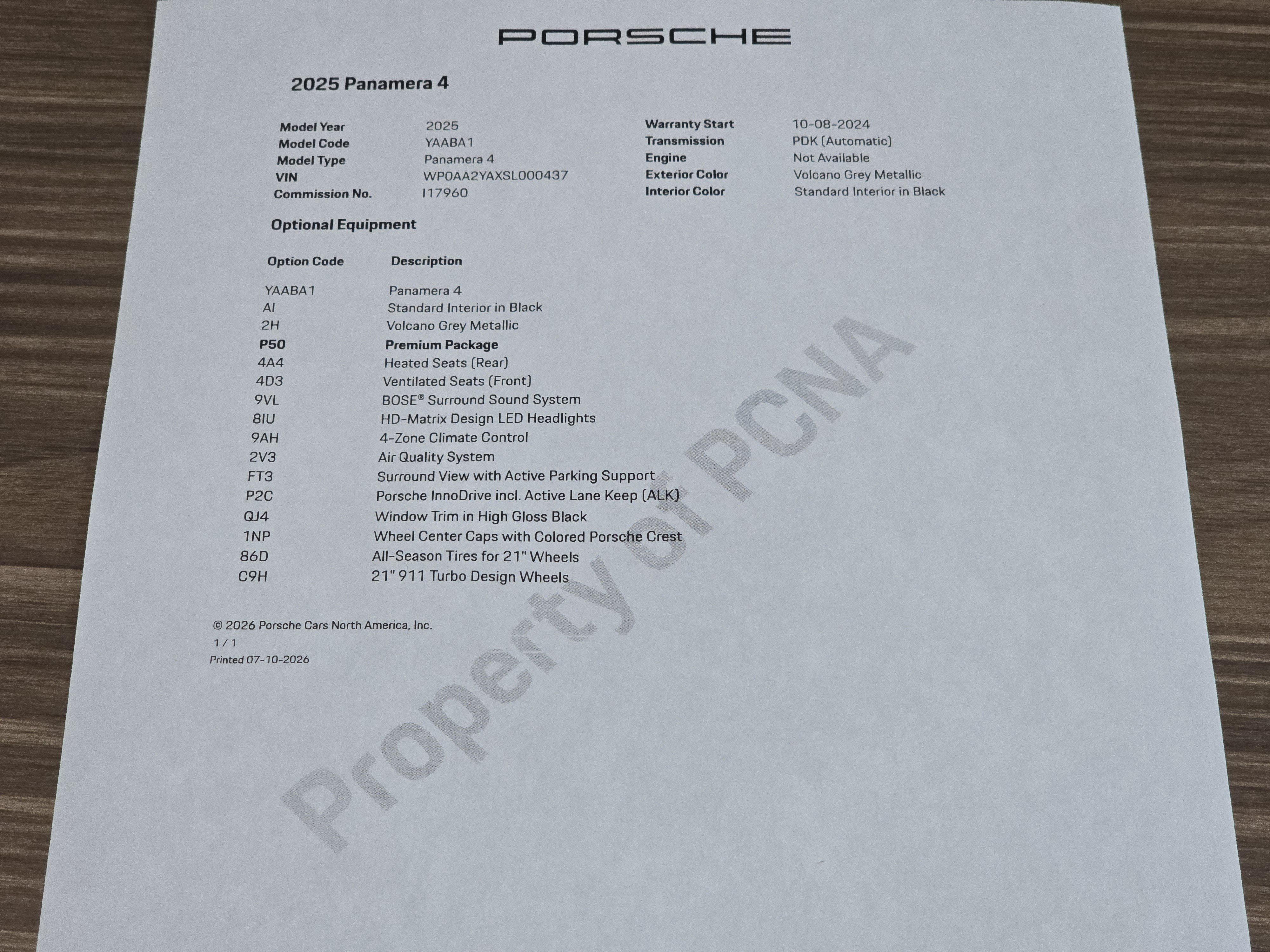 Certified 2025 Porsche Panamera 4 AWD/4WD image 30