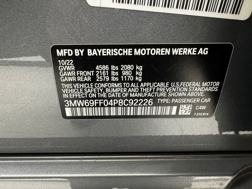 Used 2023 BMW 330i Sedan w/ Driving Assistance Package image 38