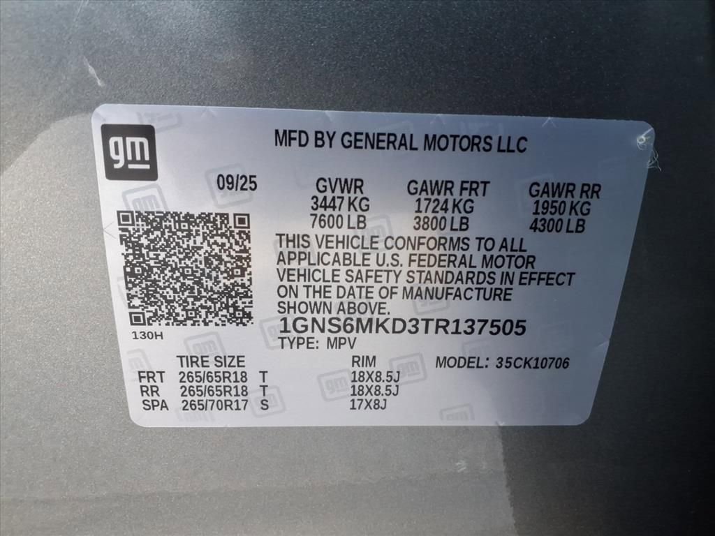 Certified 2026 Chevrolet Tahoe LS AWD/4WD image 31