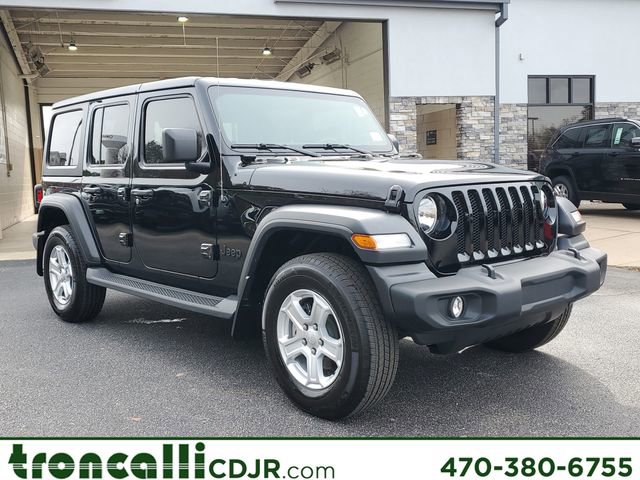 Certified 2022 Jeep Wrangler Unlimited Sport