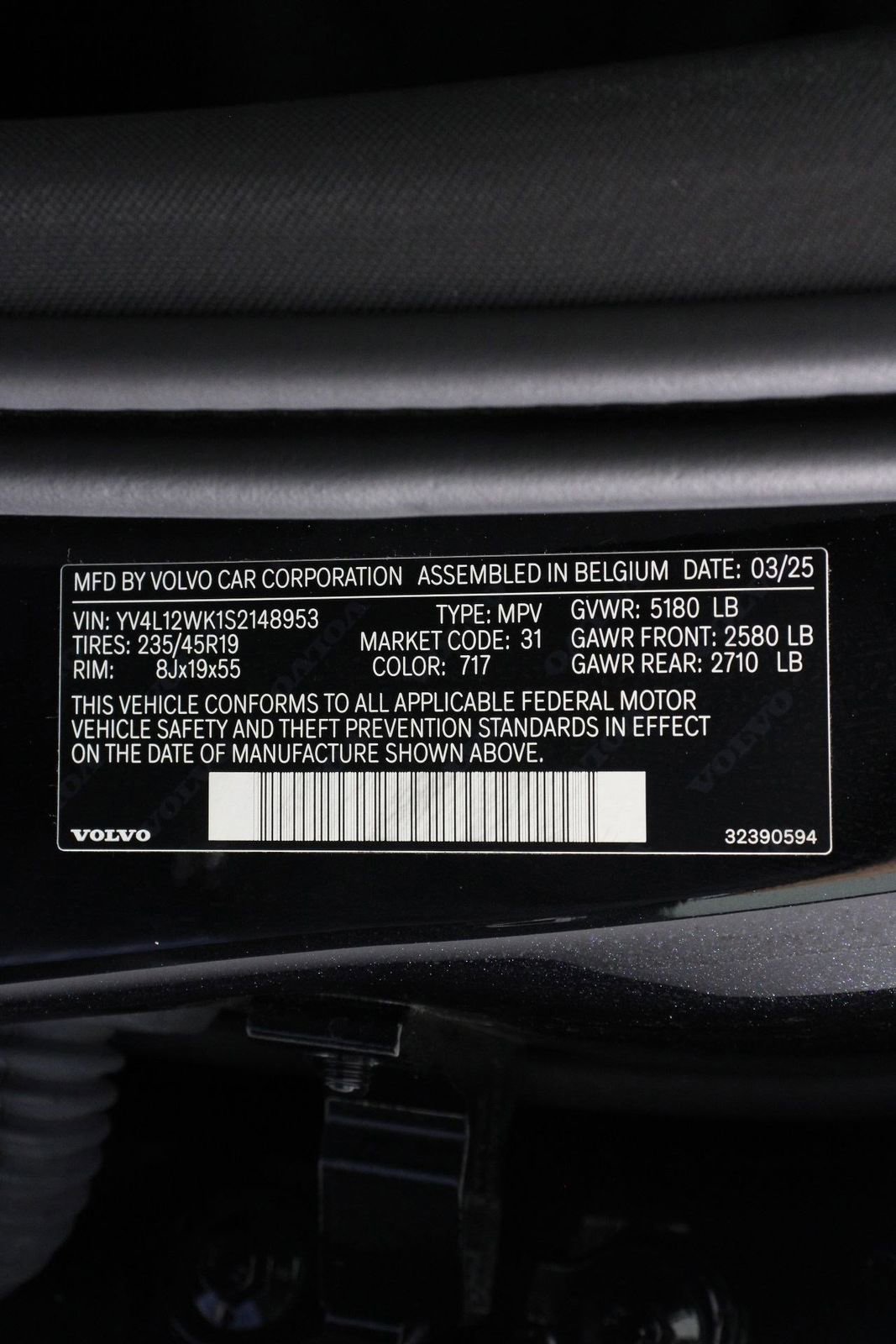 Certified 2025 Volvo V60 B5 Cross Country Plus image 16