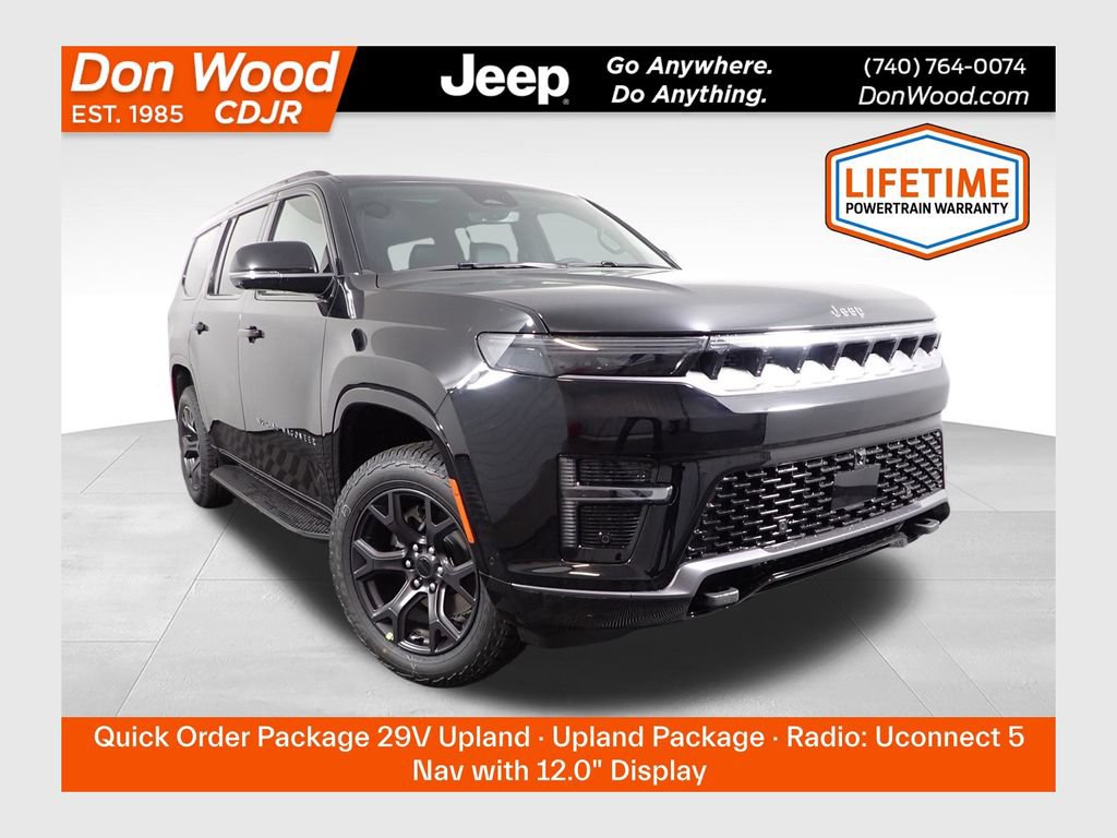 New 2026 Jeep Grand Wagoneer 4WD w/ Quick Order Packge 29V Upland image 1