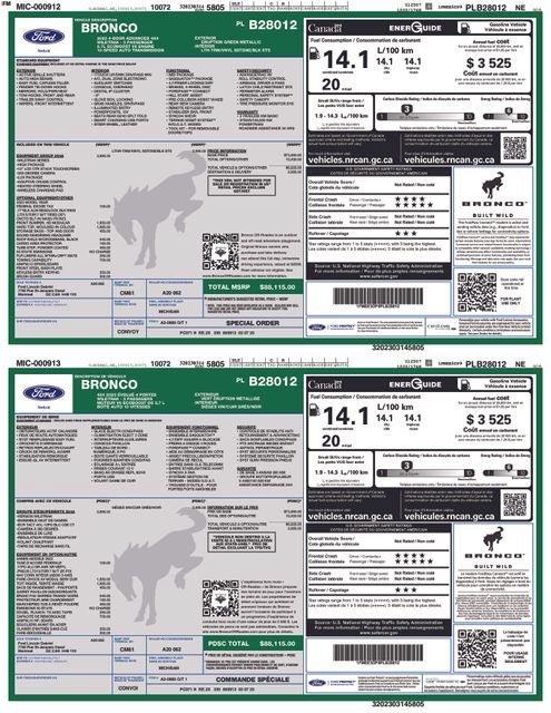 Used 2023 Ford Bronco Wildtrak AWD/4WD image 25